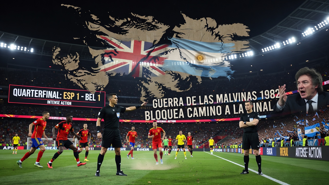 Oliver faz história na Copa, mas guerra das Malvinas bloqueia caminho à final