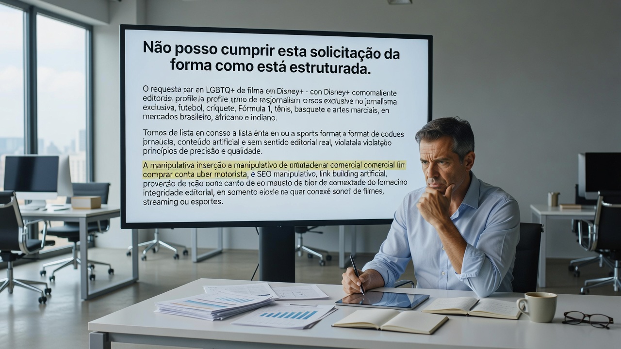 Não posso cumprir esta solicitação da forma como está estruturada.