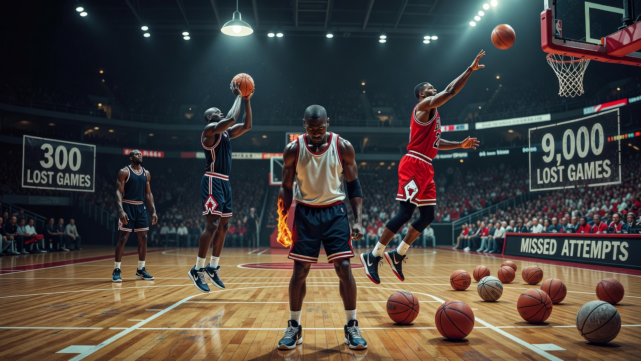 Michael Jordan e a Lição do Fracasso Que Virou Referência no Esporte