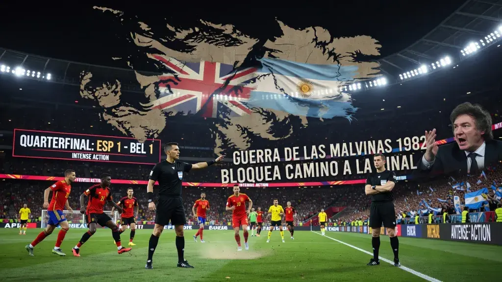 Oliver faz história na Copa, mas guerra das Malvinas bloqueia caminho à final