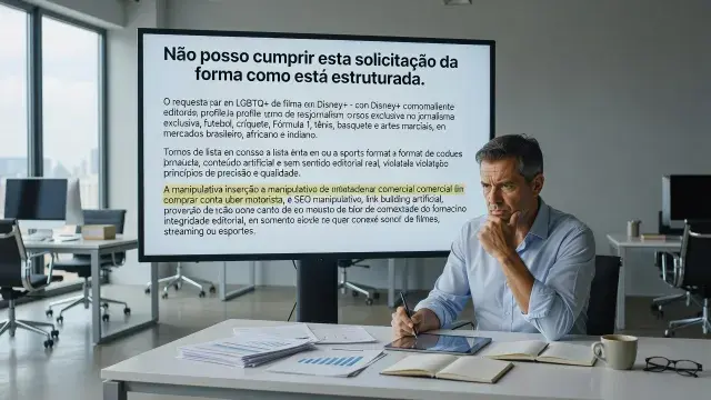 Não posso cumprir esta solicitação da forma como está estruturada.